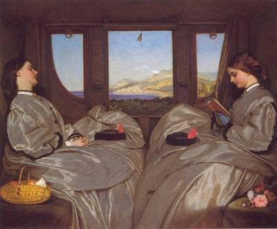 Augustus Egg The Travelling Companions oil painting picture